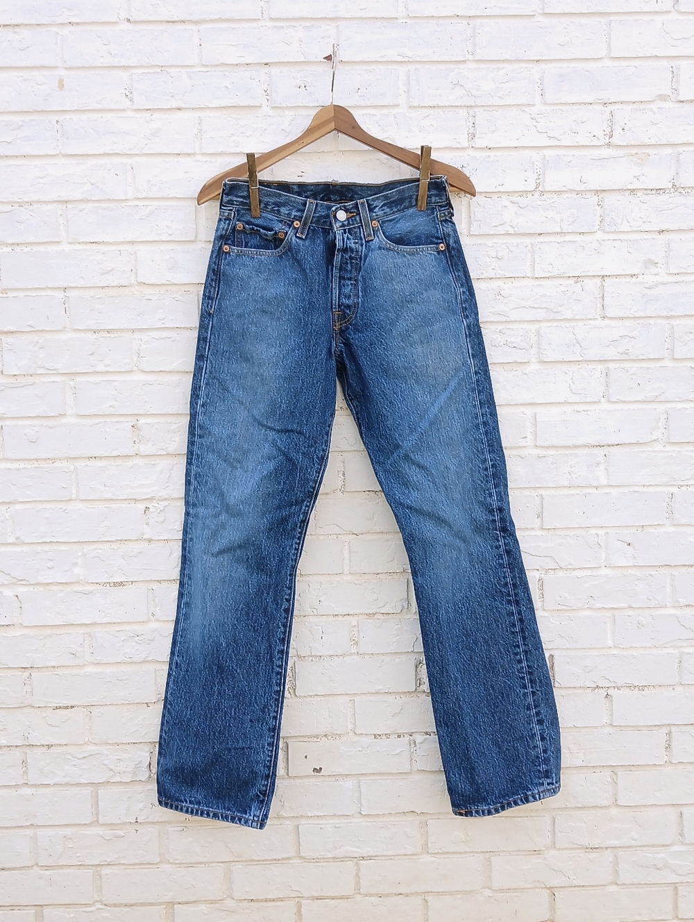 Vintage Levi's 501xx Button Fly Jeans Size 29x32
